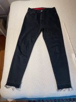 Jeans schwarz HUGO BOSS LOU Skinny fit High Rise Cropped 28/34 Bayern - Bad Tölz Vorschau