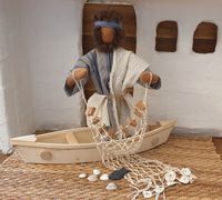 Biblische Erzählfigur "Apostel mit Boot " NEU Saarland - Kirkel Vorschau