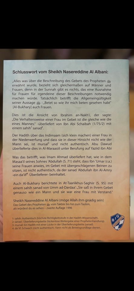 Das Gebet des Propheten ﷺ in Recklinghausen