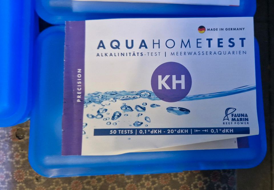 Meerwasser Fauna Marin Aqua Hometest Nitrat,Phosphat, KH in Schwerin