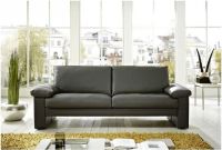 schwarzes Ledersofa, Sofa, Couch, 3-Sitzer Schleswig-Holstein - Gülzow Vorschau