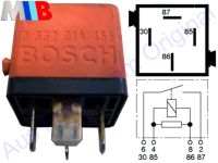 BMW E30 E34 E36 E39 Relais Schliesser orange 0332014456 1378238 Nordrhein-Westfalen - Bergisch Gladbach Vorschau