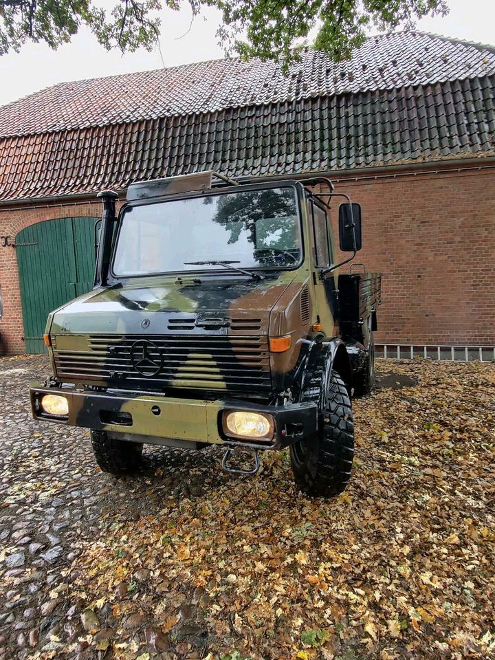 Unimog 435 U1300L Ersatzteile Felgen, Federn, Lenkung, Reifen in Büchen