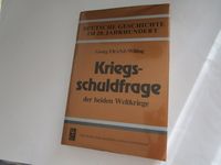 Georg Franz-Willing- Die Kriegsschuldfrage der beiden Weltkriege Baden-Württemberg - Waiblingen Vorschau