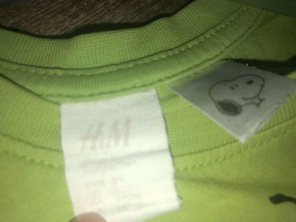 H&M Snoopy T-Shirt Gr.80 ❤️ in Hamburg