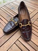 Damen Loafer Kroko Optik gr 36 Hessen - Waldsolms Vorschau