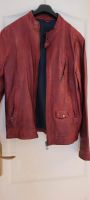 Lederjacke rot von Zara MAN Größe 48/50 Eimsbüttel - Hamburg Schnelsen Vorschau