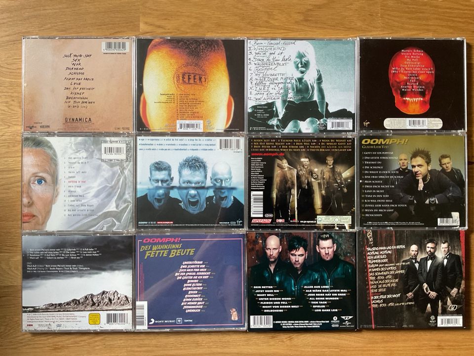 OOMPH! 12 CD Alben Deutsch Rock NDH oomph! in Alfter