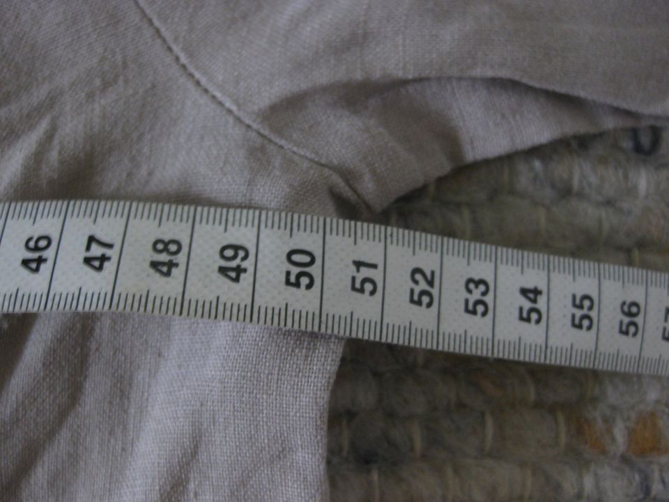 Leinen Kleid, beige, Gr.40?, sehr schön in Ratzeburg