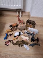 18 Schleich Tiere neu TOP Schleich Konvolut mit Fähnchen Nashorn Baden-Württemberg - Gaggenau Vorschau