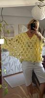 Loch Shirt, gelb,neu,oversize Berlin - Spandau Vorschau