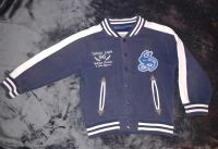 High School College Baseball Jacke Weste blau weiß Gr. 126 v. RBL Saarland - Homburg Vorschau