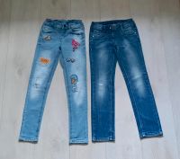 ☆ SET Jeans Hosen Leggin Jegging  Gr 134 140 ☆ Jacke Kleid Weste Hessen - Tann Vorschau