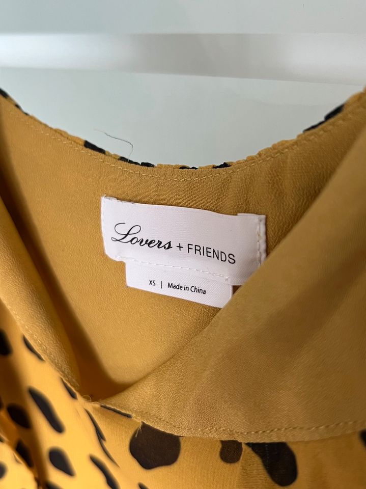 Lovers + Friends Sommerkleid (weiblich, Gr. XS) gelb-schwarz in Senden