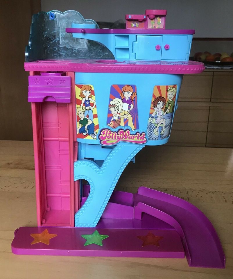 Polly Pocket Hochhaus mit Mopedaufzug in Oberding