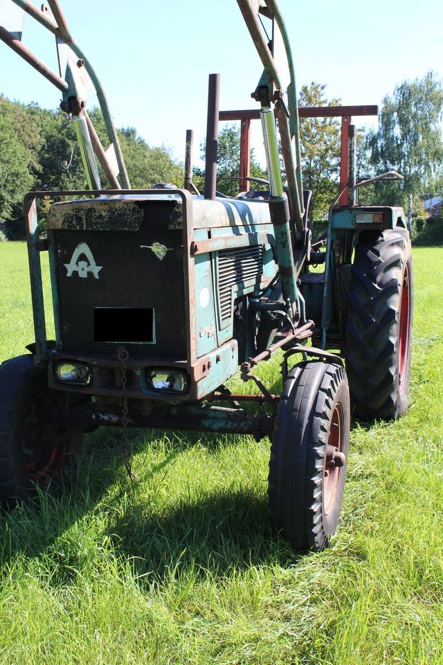 Hanomag Granit 501s Fendt Trecker Schlepper Deutz IHC Frontlader in Hörstel