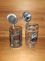 2x Bierseidel Bierkrug Zinndeckel Krug Bierglas Bayern - Niedertaufkirchen Vorschau