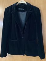 Hallhuber Samt Blazer Jacke schwarz, Größe 36 Nordrhein-Westfalen - Niederkassel Vorschau