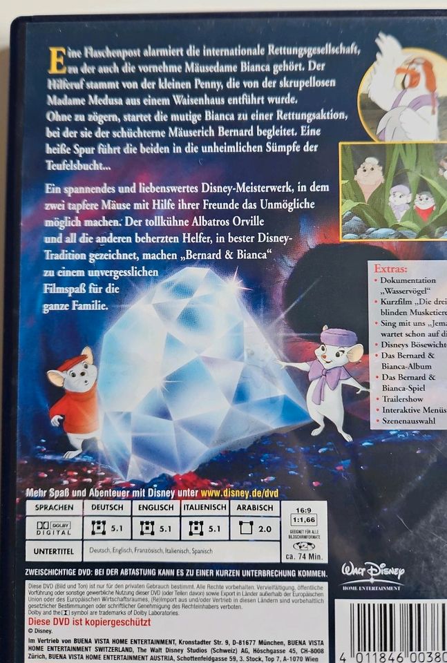 div. DVDs für Kinder, u.a. Disney, Conni, Bibi und Tina in Hamburg