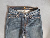 7 For All Mankind Jeans Blau S 25 Stretch Bootcut Mid Waist Hose Nordrhein-Westfalen - Lippstadt Vorschau