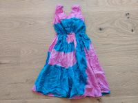 Sommer Batikkleid pink blau / Kleid gebatikt Größe 98 / Thailand Baden-Württemberg - Nordheim Vorschau
