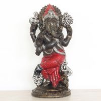 Figur Ganesha aus Resin Dekoration Asien Rot 52 cm Bochum - Bochum-Wattenscheid Vorschau
