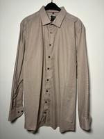 Olymp Hemd Gr.46 Neu Body Fit beige braun Nordrhein-Westfalen - Wiehl Vorschau