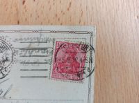 Dachbodenfund Postkarte Deutsches Reich Germania 1919 Hessen - Hauneck Vorschau