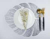 MIETEN Platzteller Platzsets silber Hochzeit Tischdeko Monstera Kreis Pinneberg - Hasloh Vorschau