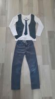 Jeans Hose Gr. 122 128 H&M Tolles Set Longshirt Gr. 128 wie NEU Nordrhein-Westfalen - Herford Vorschau