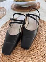 Gabor schwarze Sandalen 4 ½ echtes Leder Pumps Nordrhein-Westfalen - Bottrop Vorschau