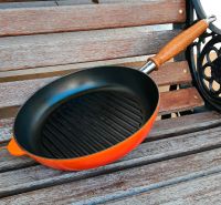 LE CREUSET Gusseisen Bratpfanne Vintage Grillpfanne 28cm ofenrot Rheinland-Pfalz - Hochborn Vorschau