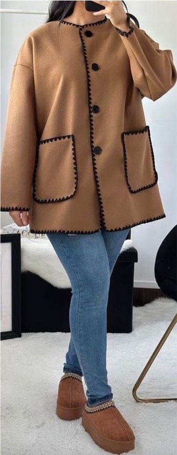 NEU Damen Jacke Mantel integrierter Jacke Mantel Trend Modell in Mainz