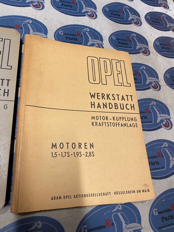 Werkstatthandbuch Opel Motoren Benzin Diesel 1,5-2,8 Original top in Kämpfelbach