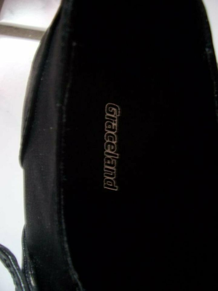 Schwarz Sexy Stiefelette Leder Optik Gr.38 in Landau-Godramstein