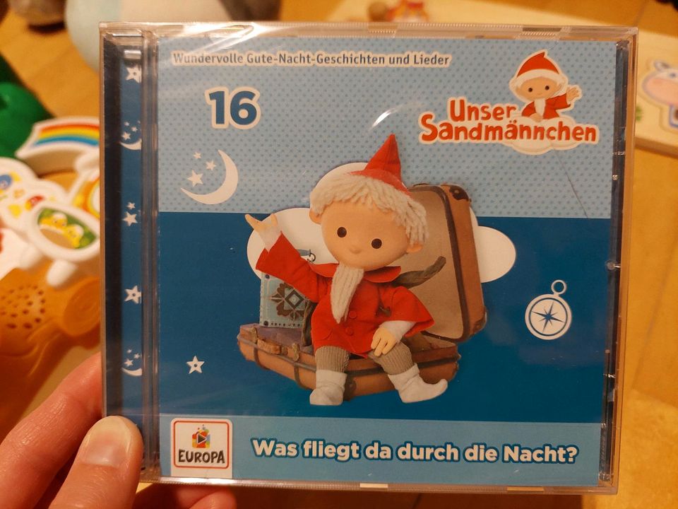 Spielzeug Set plus Sandmännchen CD in Gessertshausen