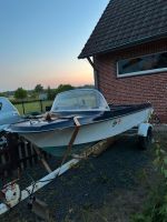 Motorboot mit Trailer Niedersachsen - Tespe Vorschau