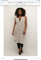 Top Long Strickweste der Marke Kaffe geeignet für Gr. 48-52 Sachsen - Hoyerswerda Vorschau