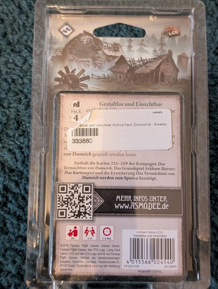 Arkham Horror Kartenspiel – Gestaltlos und Unsichtbar Erweiterung in Leverkusen
