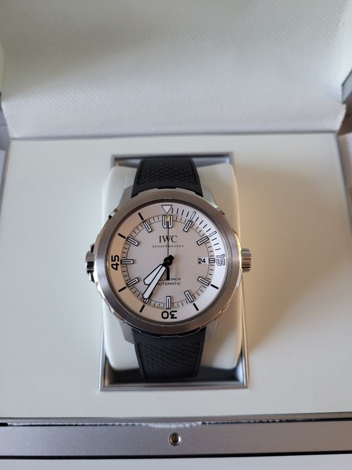 IWC Aquatimer IW329003 / weiß / Full Set / 2018 / Wie Neu in Ziesar