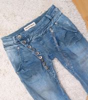 Mozzaar Baggy Jeans M 36 38 W27 W28 blau Bermuda capri zipper Nordrhein-Westfalen - Werl Vorschau