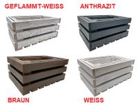 3er Set Holzkisten GEFLAMMT-WEISS | WEISS | BRAUN | ANTHRAZIT | Brandenburg - Trebbin Vorschau