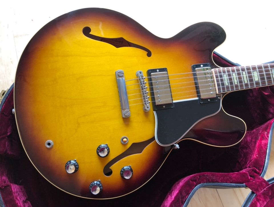 Gibson ES-335 1963 Nashville Custom Shop (2013) - Sunburst in Wettringen