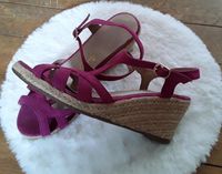 XTI Sandalen Gr.38 Keilabsatz Sommer Schuhe Magenta Rheinland-Pfalz - Wallmerod Vorschau