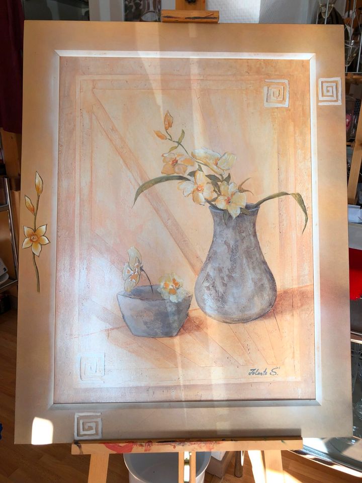 Wandbild Sommer Blumenvase von Jolanta S. in Weyhe