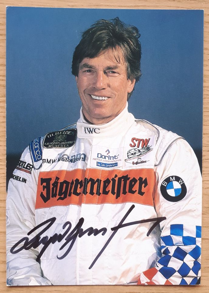 Prinz Leopold von Bayern BMW Rennfahrer Autogramm in Rauenberg