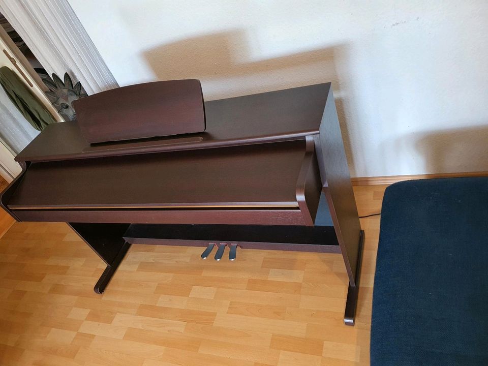 E-Piano, Klavier elektrisch, USB MIDI, mit Hocker, C.Aemon in Marl