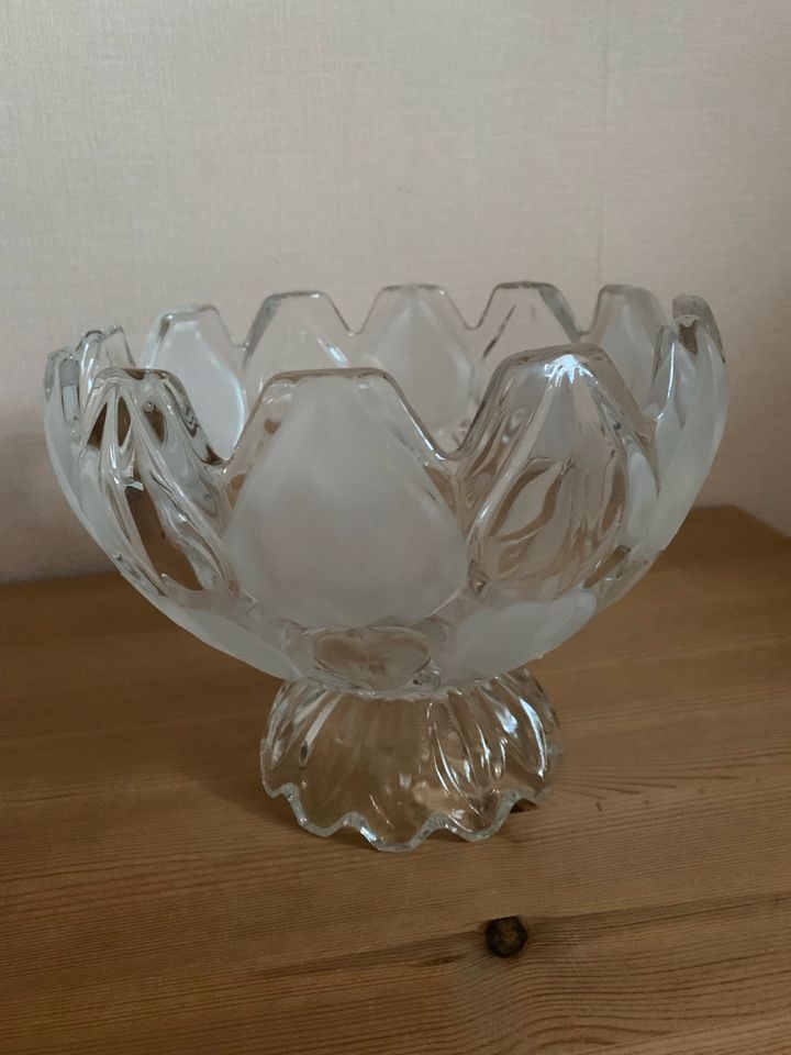 7 Kristall Teile (Vasen,Schalen) in Haibach Unterfr.