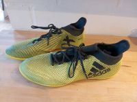 Adidas Fußballhallenschuhe, Techfit X, Größe 45,5 Niedersachsen - Geestland Vorschau