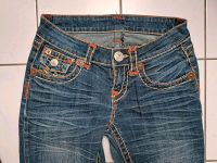 Jeans mit farbigen Nähten Gr 34 Bonn - Duisdorf Vorschau